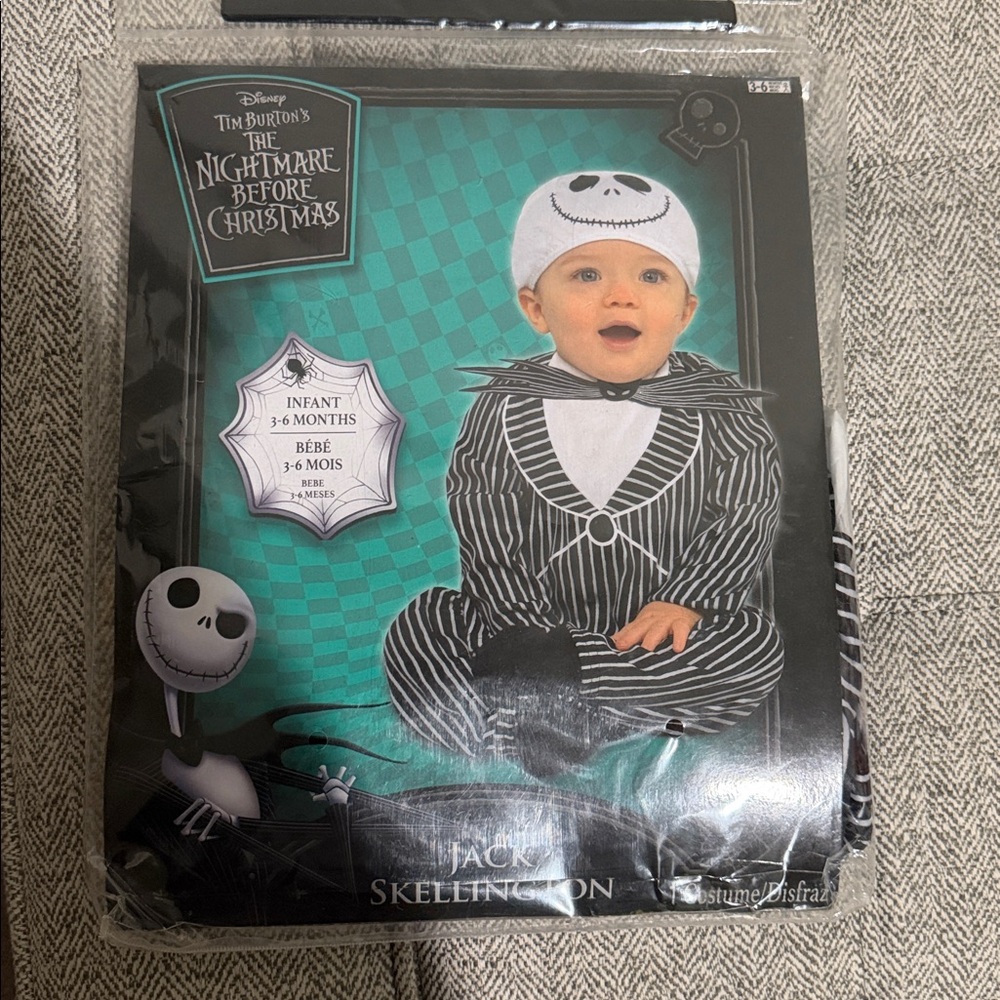 Disney Nightmare Before Christmas Jack Skellington Infant Costume